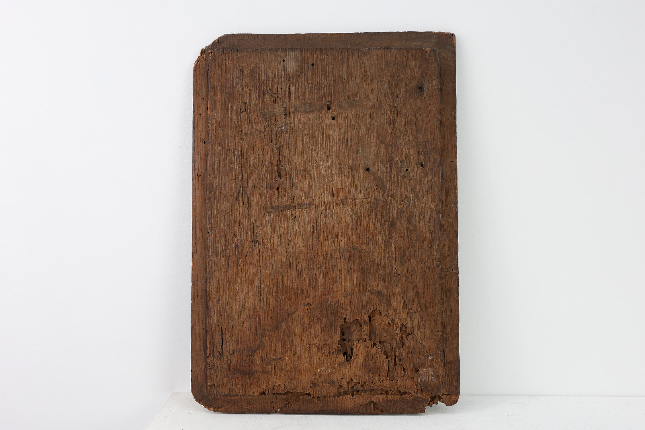 Late Gothic carved oak relief panel, France 15th centurythumbnail